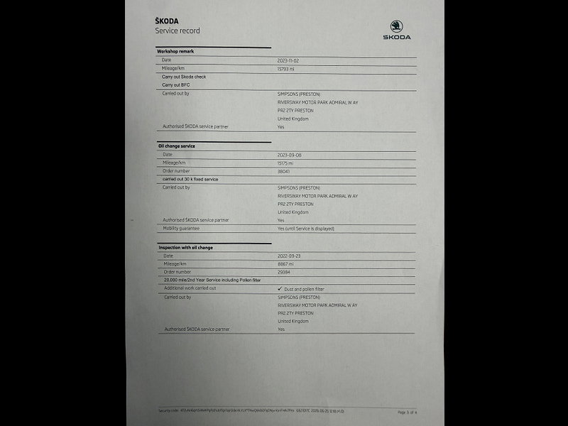 Skoda Kamiq 1.0 TSI SE Euro 6 (s/s) 5dr
