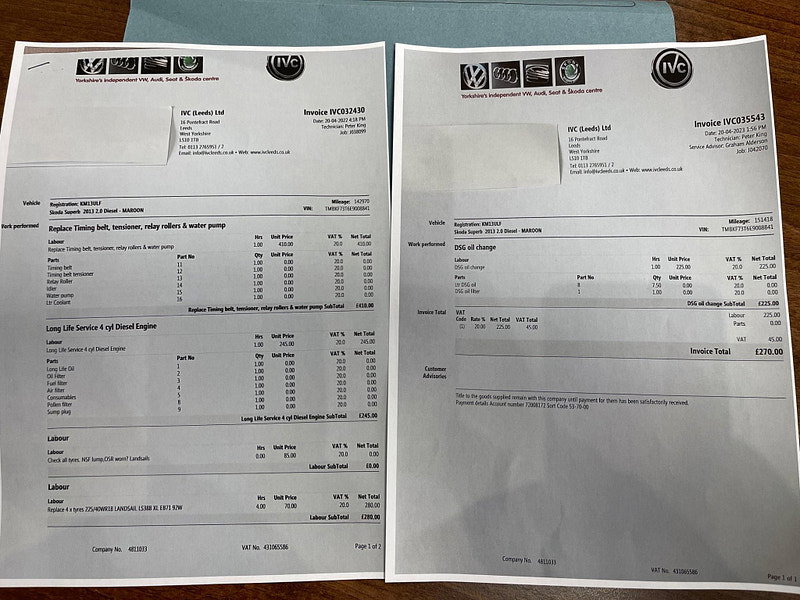 Skoda Superb 2.0 TDI Laurin & Klement DSG Euro 5 (s/s) 5dr