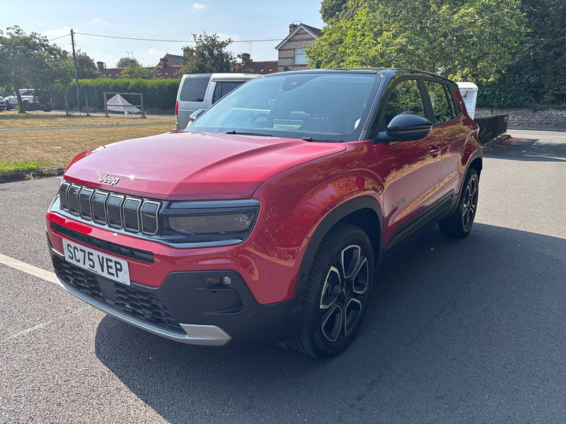 2026 Jeep Avenger in Red, photo 3 of 17