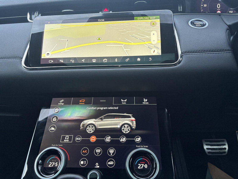 2019 Land Rover Range Rover Evoque in Silver, photo 12 of 17