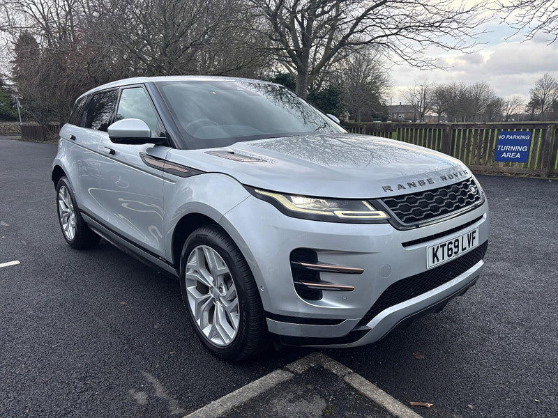 2019 Land Rover Range Rover Evoque in Silver, photo 1 of 17