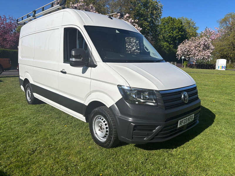 2023 Volkswagen Crafter in White, photo 1 of 13