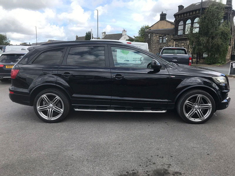 Audi Q7 3.0L S Line TDI 245 Quattro Auto SUV 5dr Diesel Automatic Euro 5 (245 bhp) 5dr Automatic 2025