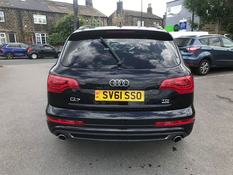Audi Q7 3.0L S Line TDI 245 Quattro Auto SUV 5dr Diesel Automatic Euro 5 (245 bhp) 5dr Automatic 2025