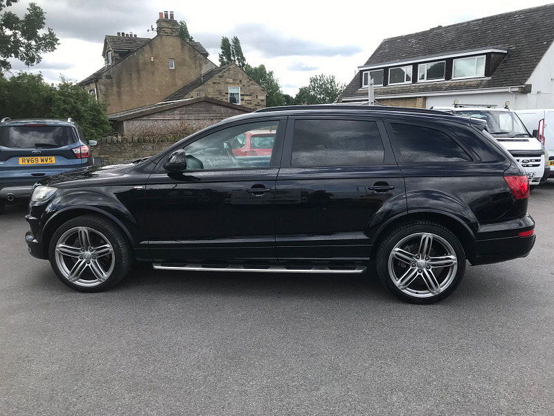 Audi Q7 3.0L S Line TDI 245 Quattro Auto SUV 5dr Diesel Automatic Euro 5 (245 bhp) 5dr Automatic 2025