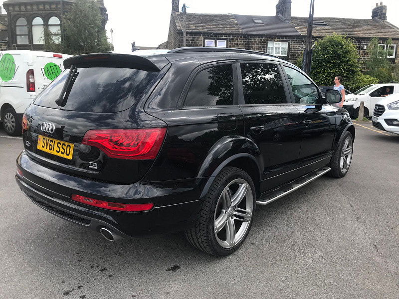 Audi Q7 3.0L S Line TDI 245 Quattro Auto SUV 5dr Diesel Automatic Euro 5 (245 bhp) 5dr Automatic 2025