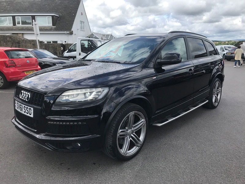 Audi Q7 3.0L S Line TDI 245 Quattro Auto SUV 5dr Diesel Automatic Euro 5 (245 bhp) 5dr Automatic 2025