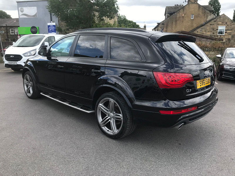 Audi Q7 3.0L S Line TDI 245 Quattro Auto SUV 5dr Diesel Automatic Euro 5 (245 bhp) 5dr Automatic 2025