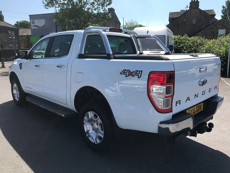 Ford Ranger 2.2L Limited Edition 4x4 Double Cab TDCi Auto 5dr Diesel Automatic Euro 6 (158 bhp) 5dr Automatic 2025