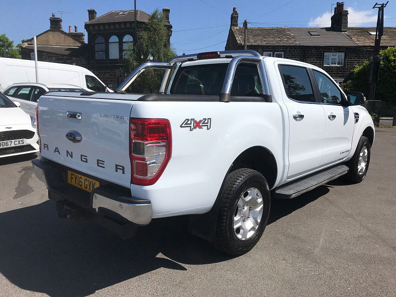 Ford Ranger 2.2L Limited Edition 4x4 Double Cab TDCi Auto 5dr Diesel Automatic Euro 6 (158 bhp) 5dr Automatic 2025