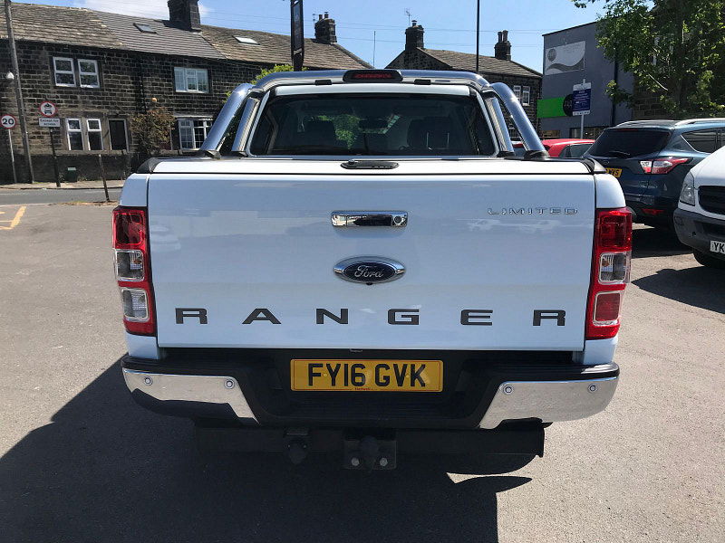 Ford Ranger 2.2L Limited Edition 4x4 Double Cab TDCi Auto 5dr Diesel Automatic Euro 6 (158 bhp) 5dr Automatic 2025