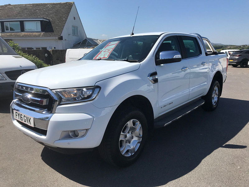Ford Ranger 2.2L Limited Edition 4x4 Double Cab TDCi Auto 5dr Diesel Automatic Euro 6 (158 bhp) 5dr Automatic 2025