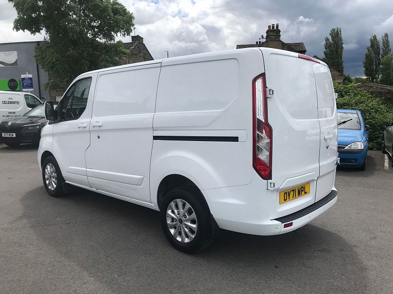 Ford Transit Custom 2.0L 280 LIMITED P/V ECOBLUE Diesel Manual Euro 6 (128 bhp) 5dr Manual 2024