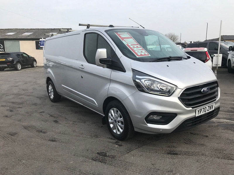 Ford Transit Custom 2.0L 300 LIMITED P/V ECOBLUE Diesel Manual Euro 6 (128 bhp) 5dr Manual 2025