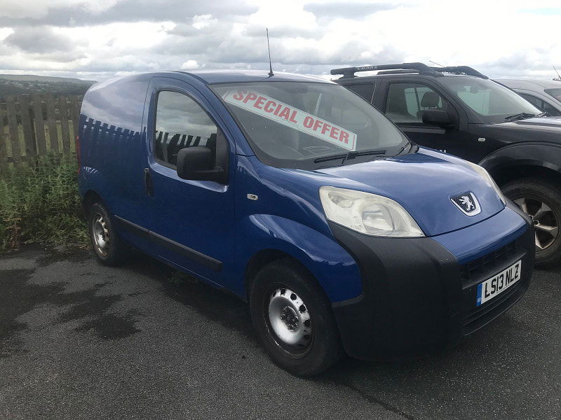 Peugeot Bipper 1.2L S HDi Diesel Manual Euro 5 (75 bhp) 4dr Manual 2025