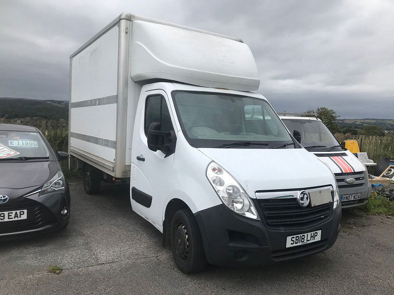 Vauxhall Movano 2.3L L3H1 F3500 C/C Diesel Manual Euro 6 (144 bhp) 3dr Manual 2024