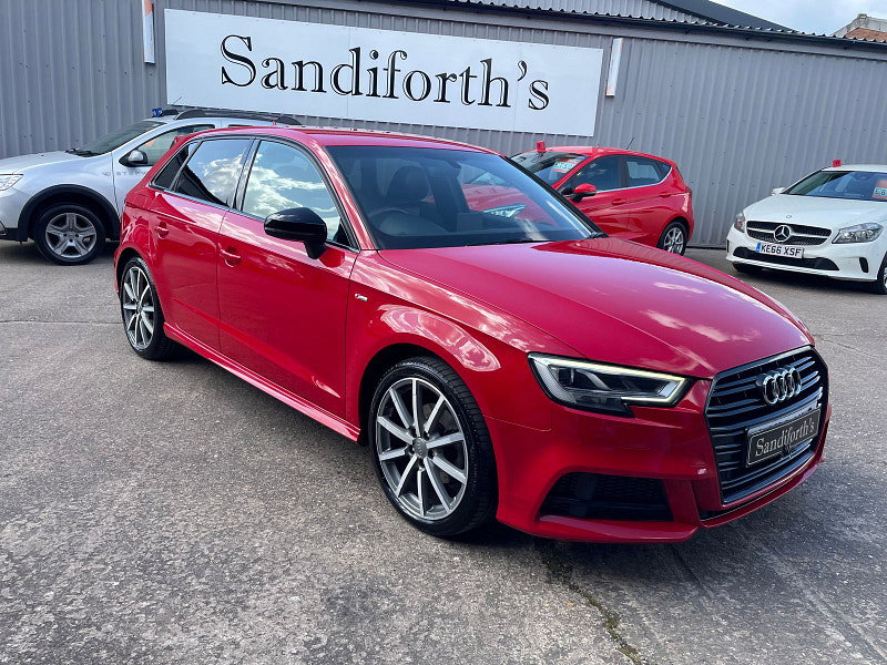 Audi A3 1.0 TFSI Black Edition Sportback 5dr Petrol S Tronic Euro 6 (s/s) (116 ps) 5dr Automatic 2026