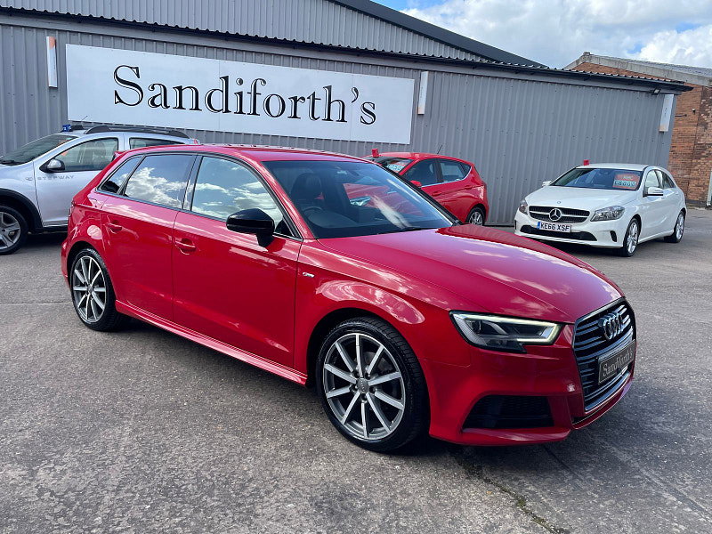 Audi A3 1.0 TFSI Black Edition Sportback 5dr Petrol S Tronic Euro 6 (s/s) (116 ps) 5dr Automatic 2026