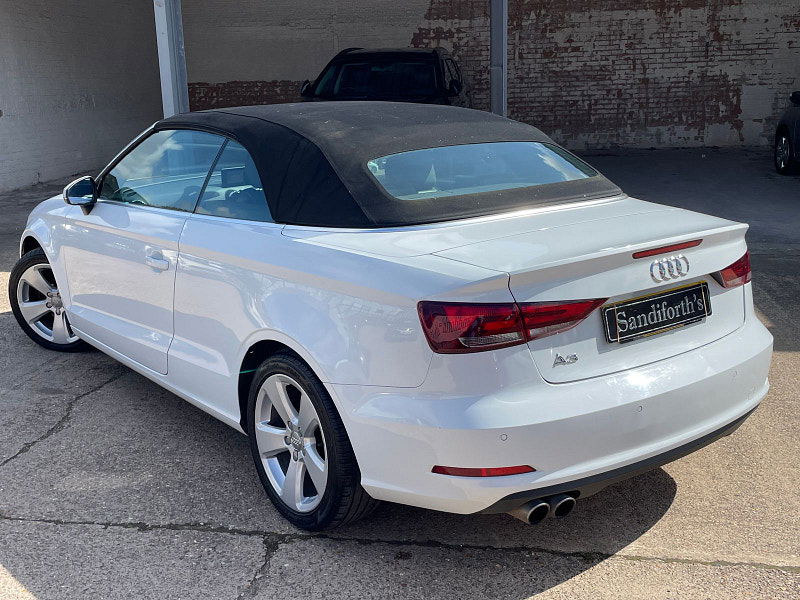 Audi A3 Cabriolet 1.4 TFSI CoD Sport Convertible 2dr Petrol S Tronic Euro 6 (s/s) (150 ps)  Full Leather, sat Nav 2dr Automatic 2024