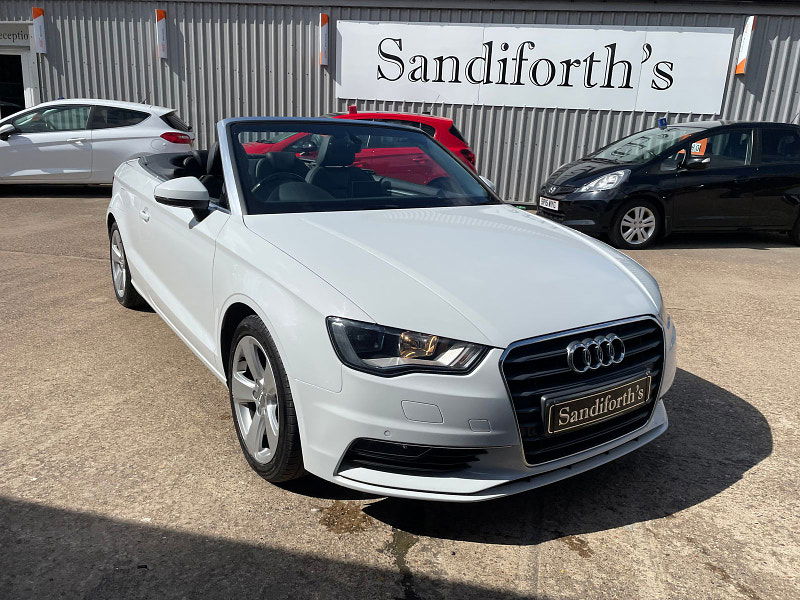 Audi A3 Cabriolet 1.4 TFSI CoD Sport Convertible 2dr Petrol S Tronic Euro 6 (s/s) (150 ps)  Full Leather, sat Nav 2dr Automatic 2024