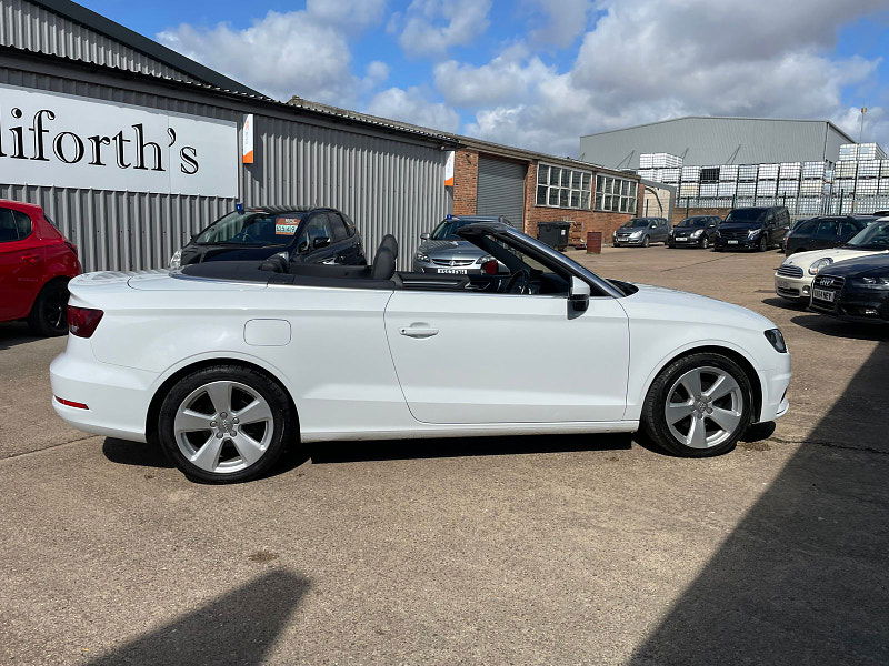 Audi A3 Cabriolet 1.4 TFSI CoD Sport Convertible 2dr Petrol S Tronic Euro 6 (s/s) (150 ps)  Full Leather, sat Nav 2dr Automatic 2024