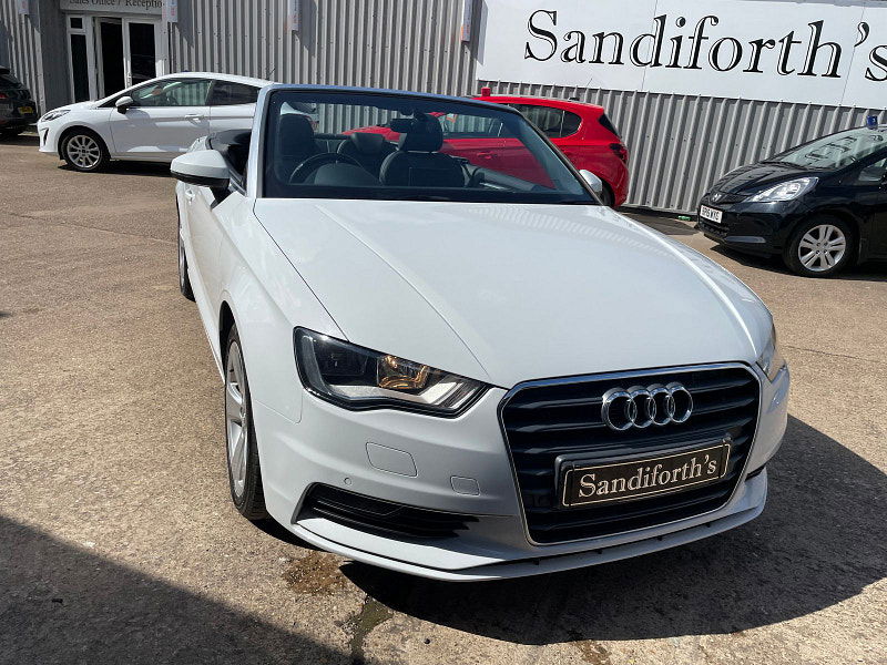 Audi A3 Cabriolet 1.4 TFSI CoD Sport Convertible 2dr Petrol S Tronic Euro 6 (s/s) (150 ps)  Full Leather, sat Nav 2dr Automatic 2024