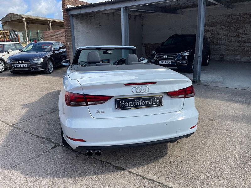 Audi A3 Cabriolet 1.4 TFSI CoD Sport Convertible 2dr Petrol S Tronic Euro 6 (s/s) (150 ps)  Full Leather, sat Nav 2dr Automatic 2024