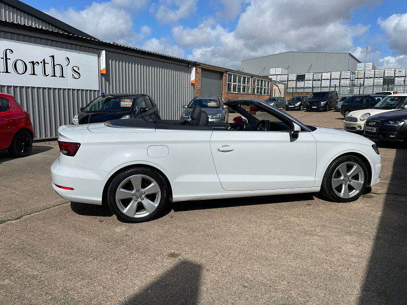 Audi A3 Cabriolet 1.4 TFSI CoD Sport Convertible 2dr Petrol S Tronic Euro 6 (s/s) (150 ps)  Full Leather, sat Nav 2dr Automatic 2024