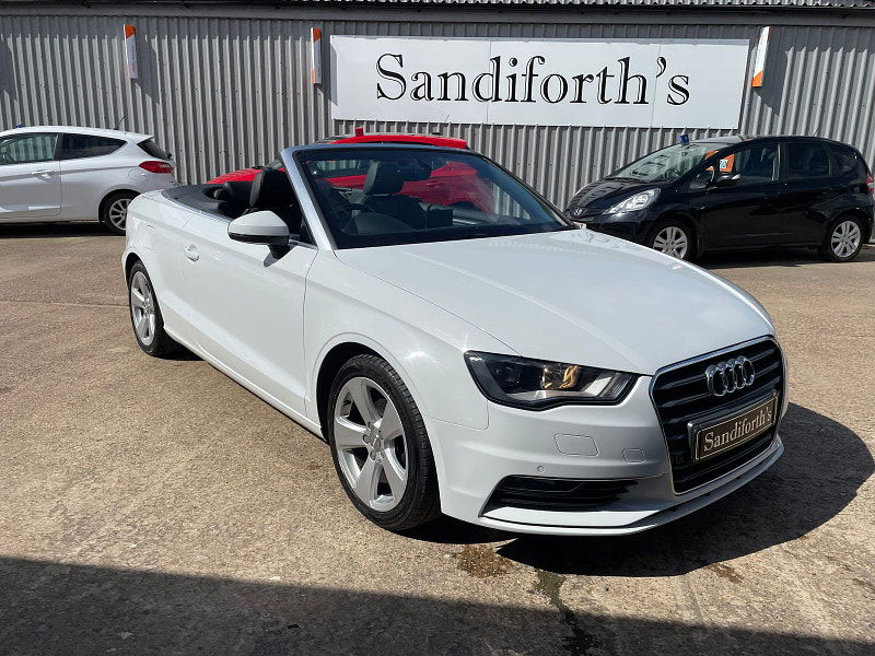 Audi A3 Cabriolet 1.4 TFSI CoD Sport Convertible 2dr Petrol S Tronic Euro 6 (s/s) (150 ps)  Full Leather, sat Nav 2dr Automatic 2024