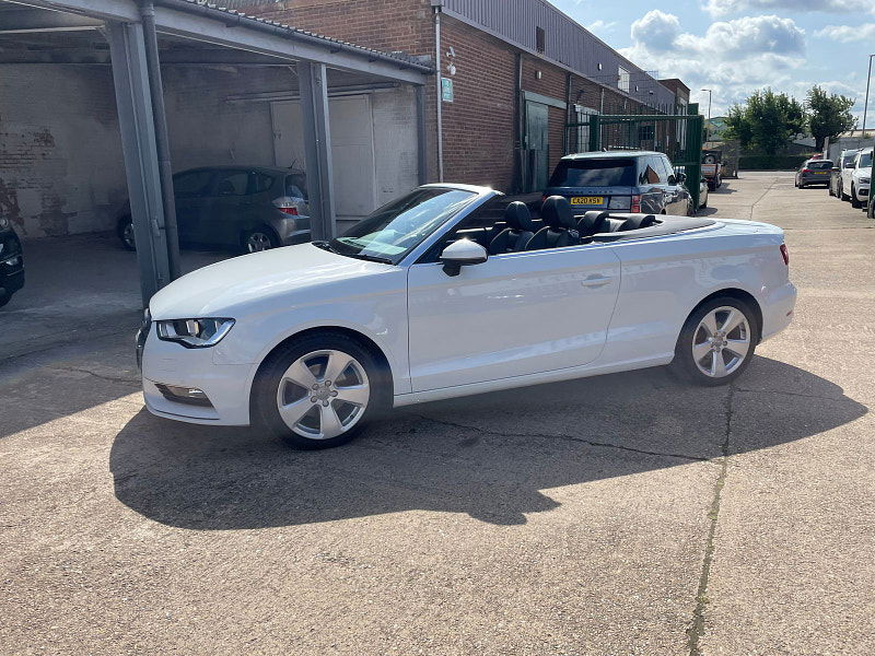 Audi A3 Cabriolet 1.4 TFSI CoD Sport Convertible 2dr Petrol S Tronic Euro 6 (s/s) (150 ps)  Full Leather, sat Nav 2dr Automatic 2024