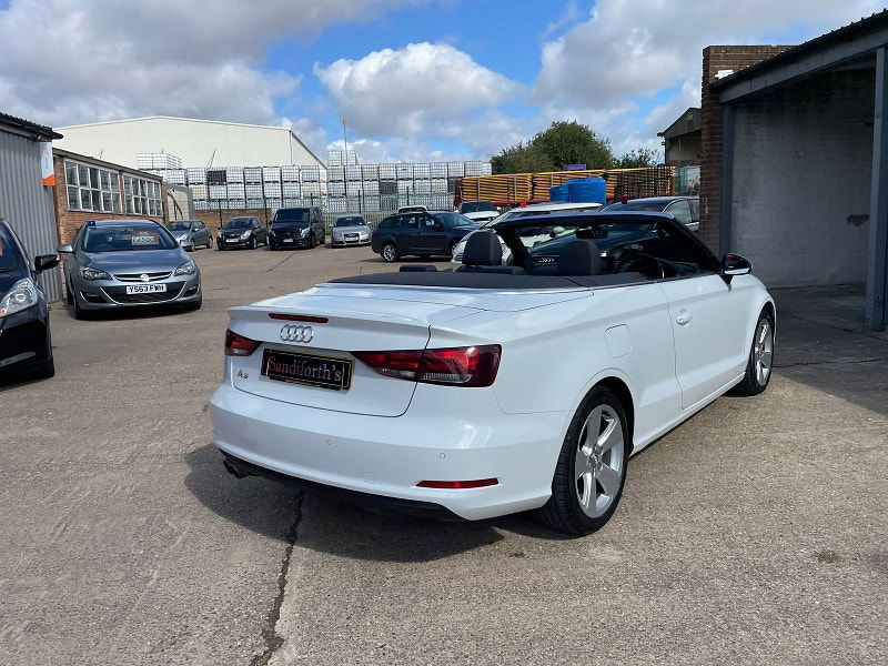 Audi A3 Cabriolet 1.4 TFSI CoD Sport Convertible 2dr Petrol S Tronic Euro 6 (s/s) (150 ps)  Full Leather, sat Nav 2dr Automatic 2024