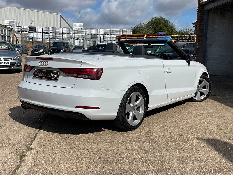 Audi A3 Cabriolet 1.4 TFSI CoD Sport Convertible 2dr Petrol S Tronic Euro 6 (s/s) (150 ps)  Full Leather, sat Nav 2dr Automatic 2024