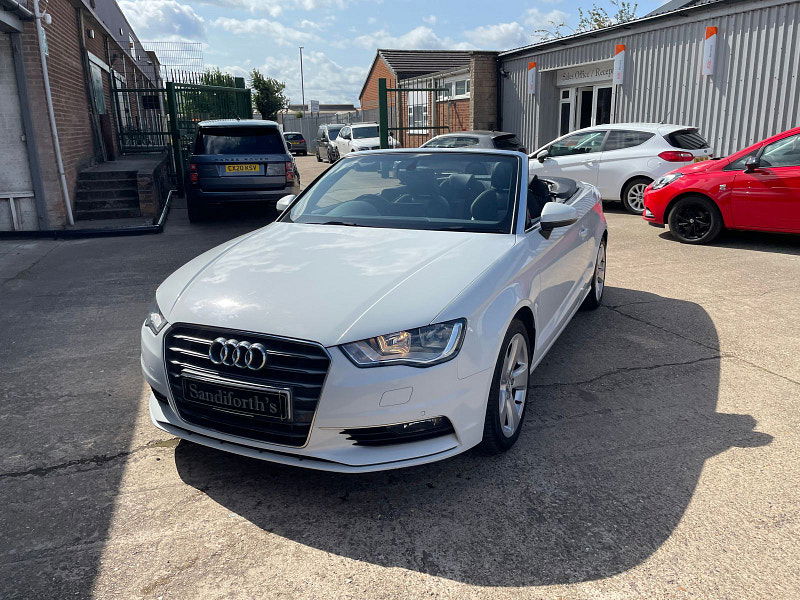 Audi A3 Cabriolet 1.4 TFSI CoD Sport Convertible 2dr Petrol S Tronic Euro 6 (s/s) (150 ps)  Full Leather, sat Nav 2dr Automatic 2024