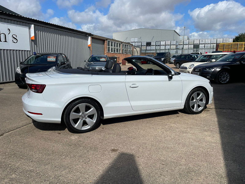 Audi A3 Cabriolet 1.4 TFSI CoD Sport Convertible 2dr Petrol S Tronic Euro 6 (s/s) (150 ps)  Full Leather, sat Nav 2dr Automatic 2024