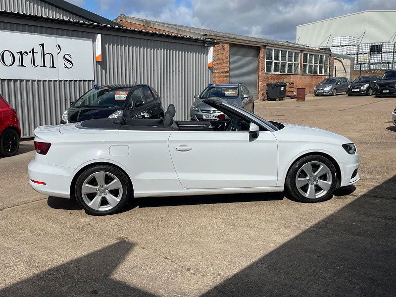 Audi A3 Cabriolet 1.4 TFSI CoD Sport Convertible 2dr Petrol S Tronic Euro 6 (s/s) (150 ps)  Full Leather, sat Nav 2dr Automatic 2024