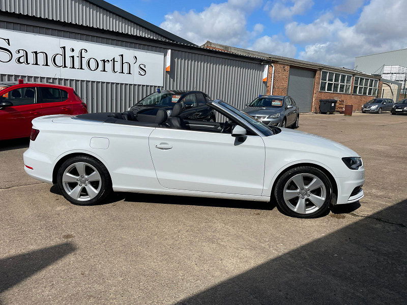 Audi A3 Cabriolet 1.4 TFSI CoD Sport Convertible 2dr Petrol S Tronic Euro 6 (s/s) (150 ps)  Full Leather, sat Nav 2dr Automatic 2024