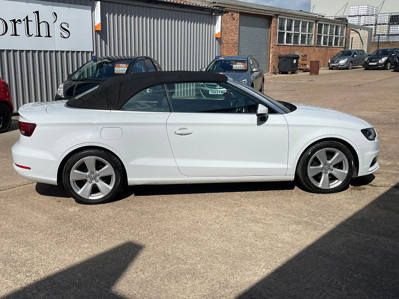 Audi A3 Cabriolet 1.4 TFSI CoD Sport Convertible 2dr Petrol S Tronic Euro 6 (s/s) (150 ps)  Full Leather, sat Nav 2dr Automatic 2024