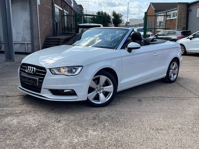 Audi A3 Cabriolet 1.4 TFSI CoD Sport Convertible 2dr Petrol S Tronic Euro 6 (s/s) (150 ps)  Full Leather, sat Nav 2dr Automatic 2024