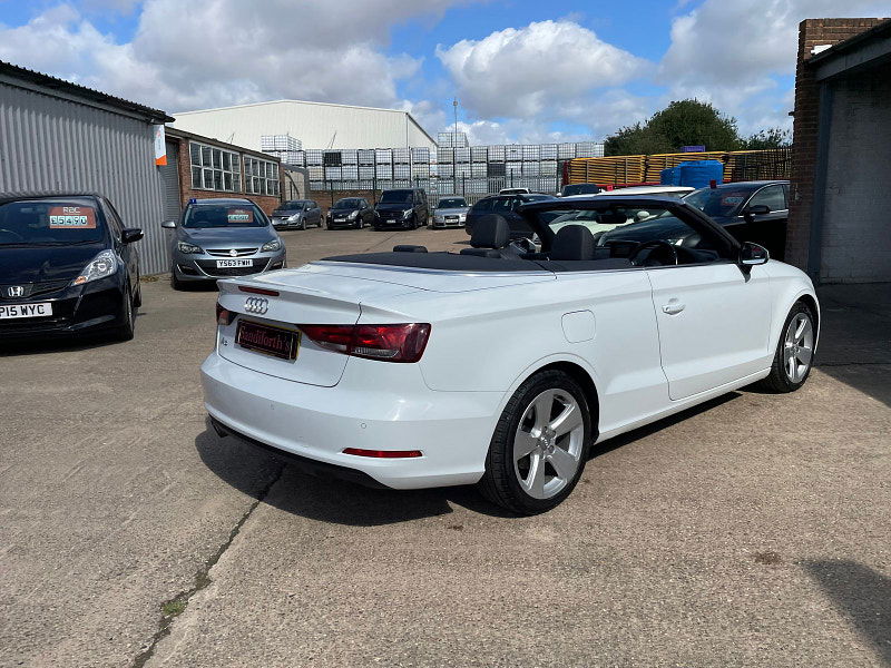 Audi A3 Cabriolet 1.4 TFSI CoD Sport Convertible 2dr Petrol S Tronic Euro 6 (s/s) (150 ps)  Full Leather, sat Nav 2dr Automatic 2024