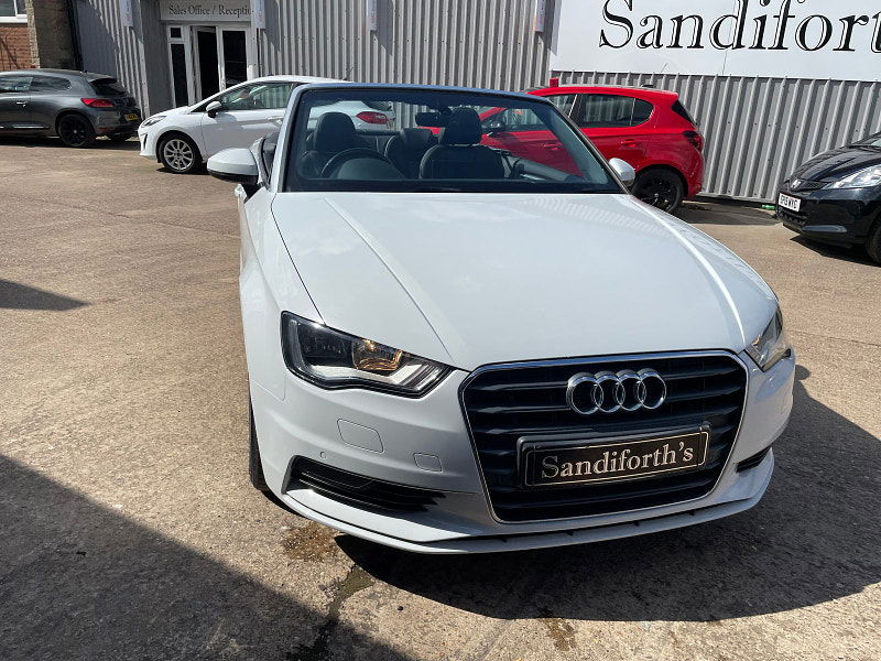 Audi A3 Cabriolet 1.4 TFSI CoD Sport Convertible 2dr Petrol S Tronic Euro 6 (s/s) (150 ps)  Full Leather, sat Nav 2dr Automatic 2024