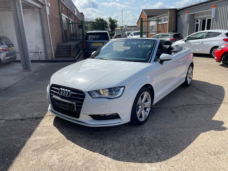 Audi A3 Cabriolet 1.4 TFSI CoD Sport Convertible 2dr Petrol S Tronic Euro 6 (s/s) (150 ps)  Full Leather, sat Nav 2dr Automatic 2024