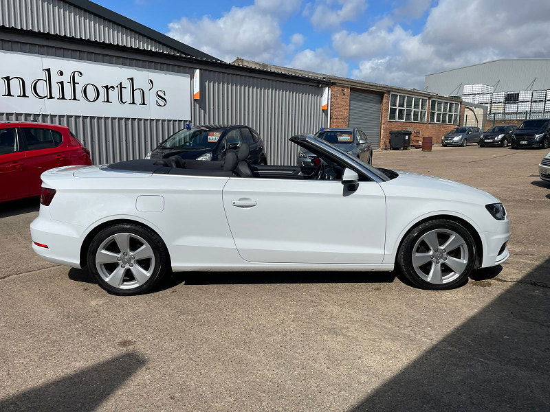 Audi A3 Cabriolet 1.4 TFSI CoD Sport Convertible 2dr Petrol S Tronic Euro 6 (s/s) (150 ps)  Full Leather, sat Nav 2dr Automatic 2024