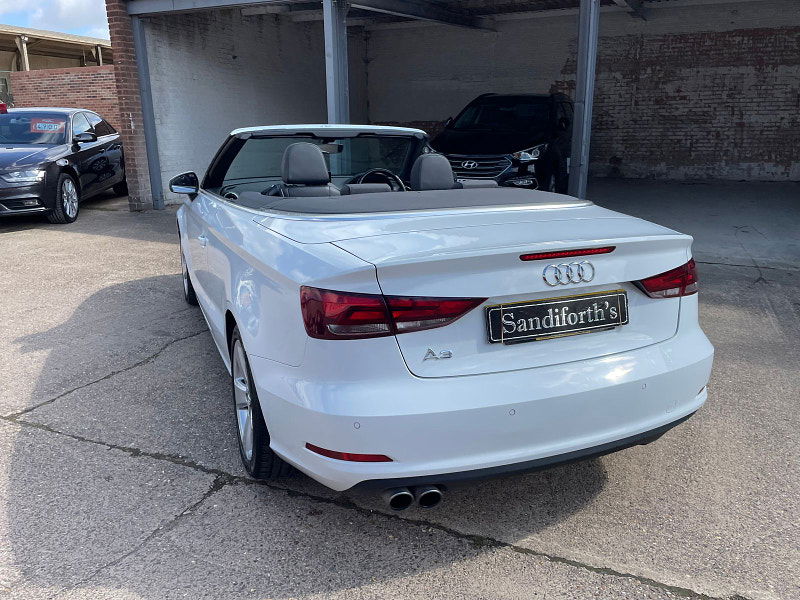 Audi A3 Cabriolet 1.4 TFSI CoD Sport Convertible 2dr Petrol S Tronic Euro 6 (s/s) (150 ps)  Full Leather, sat Nav 2dr Automatic 2024