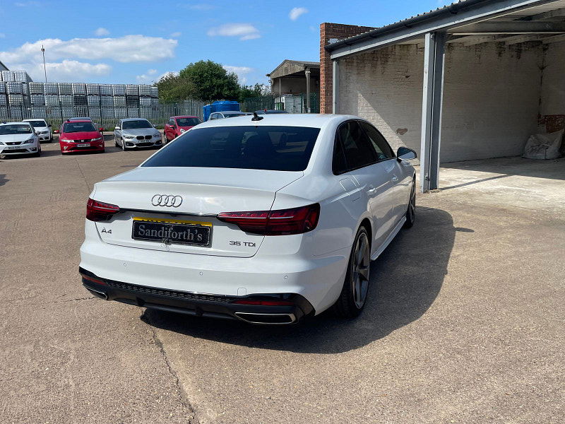Audi A4 2.0 TDI 35 Black Edition Saloon 4dr Diesel S Tronic Euro 6 (s/s) (163 ps) 4dr Automatic 2025