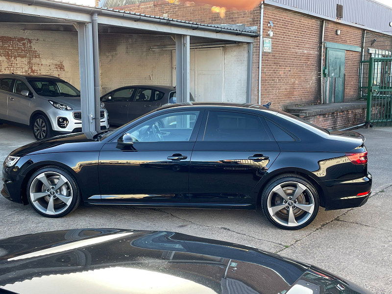 Audi A4 2.0 TDI Black Edition Saloon 4dr Diesel S Tronic quattro Euro 6 (s/s) (190 ps) 4dr Automatic 2025