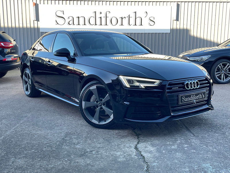Audi A4 2.0 TDI Black Edition Saloon 4dr Diesel S Tronic quattro Euro 6 (s/s) (190 ps) 4dr Automatic 2025