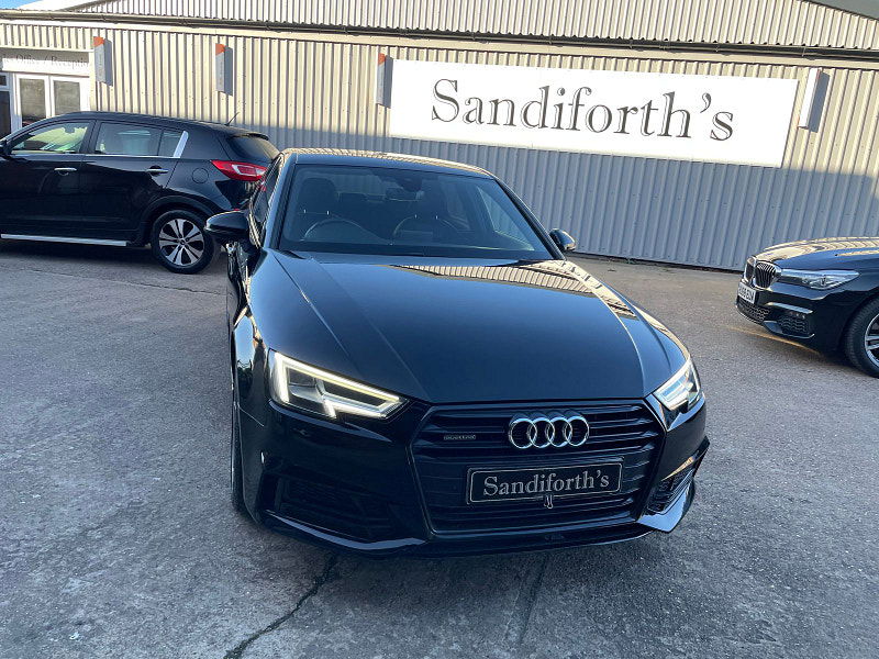 Audi A4 2.0 TDI Black Edition Saloon 4dr Diesel S Tronic quattro Euro 6 (s/s) (190 ps) 4dr Automatic 2025