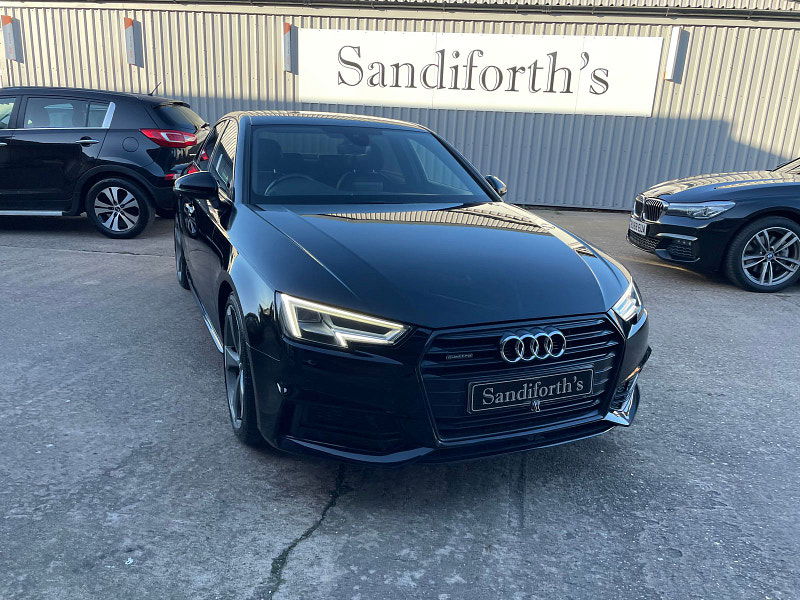 Audi A4 2.0 TDI Black Edition Saloon 4dr Diesel S Tronic quattro Euro 6 (s/s) (190 ps) 4dr Automatic 2025