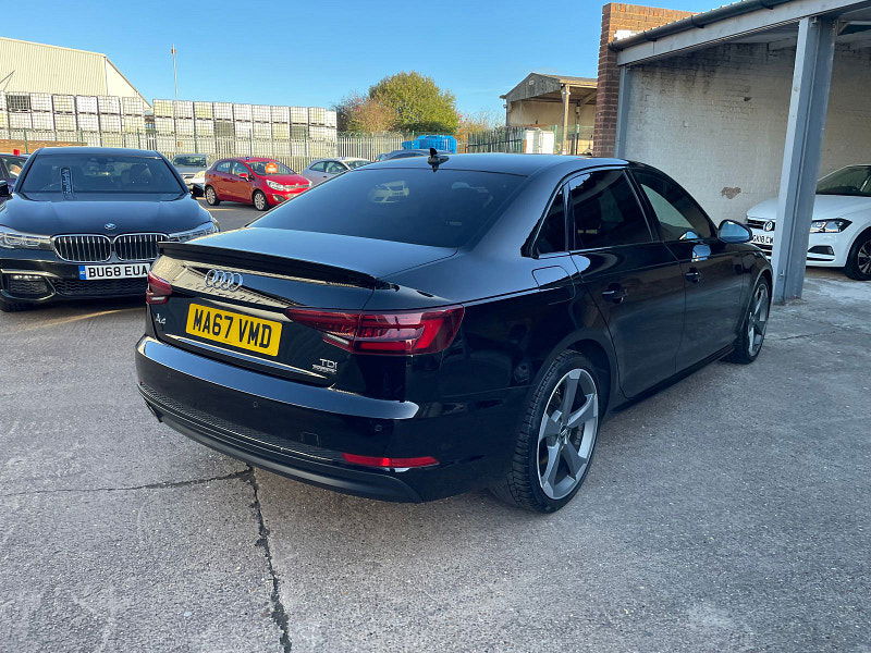 Audi A4 2.0 TDI Black Edition Saloon 4dr Diesel S Tronic quattro Euro 6 (s/s) (190 ps) 4dr Automatic 2025