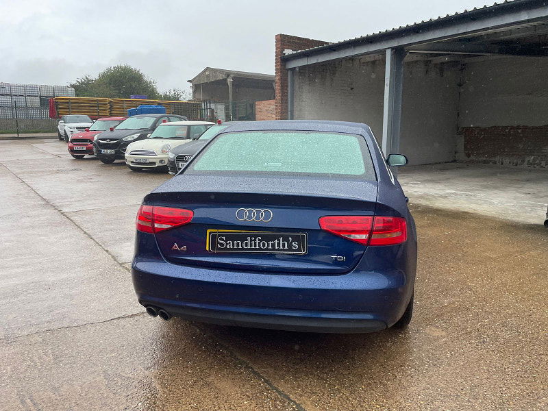 Audi A4 2.0 TDI SE Saloon 4dr Diesel Manual Euro 5 (s/s) (143 ps) Only 56k 5 Services 4dr Manual 2025